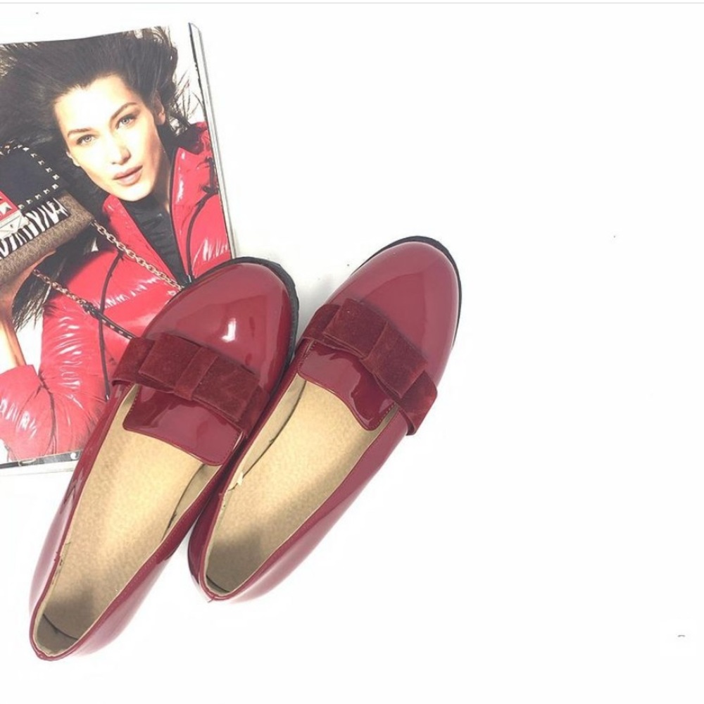 Red Patent Leather Shoes